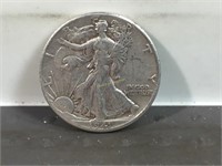 1941 Liberty walking half dollar