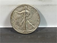 1941D Liberty walking half dollar