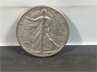 1942 Liberty walking half dollar