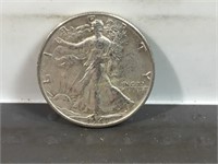 1947 Liberty walking half dollar