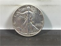 1947 Liberty walking half dollar