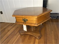 Oak Side Table w/ Drawer