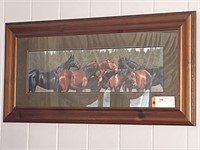 Framed Horse Art