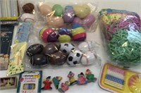 Refillable Plastic Easter Eggs, Easter Basket