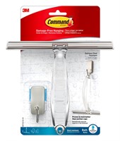 Command Shower Squeegee  Satin Nickel  1 Stainless