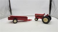 International Tractor and Manure Spreader 1/16
