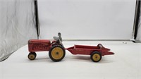Massey Harris Tractor and Manure Spreader 1/16