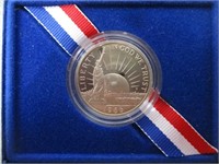1986 Liberty Half Dollar Coin