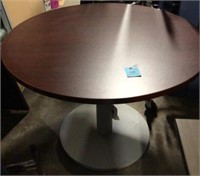 New Round Mahogany office conference table