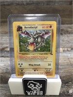 1999 Fossil Set Aerodactyl Holo Rare Pokemon Card