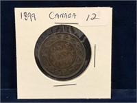 1899 Canadian Large Penny