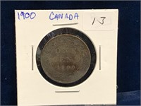 1900 Canadian Large Penny