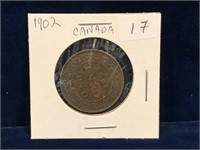 1902 Canadian Large Penny