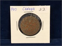 1910 Canadian Large Penny