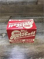 1989 TOPPS BASEBALL TRADED SERIES SET PICTURE CARD