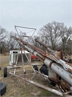8in X 60ft electric auger (needs motor)