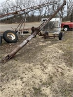 6in X 25ft electric auger (needs motor)