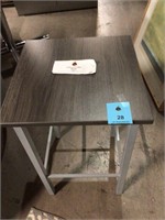 New Grey table steel legs 16x16x25'H printer stand