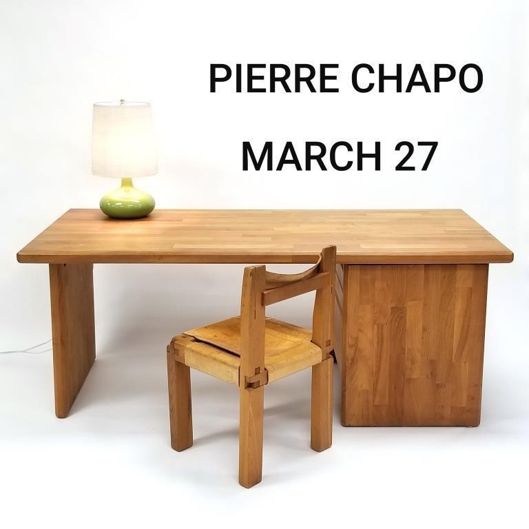 03/27/2023 - Design Auction - Pierre Chapo & More