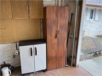 (2) Garage Cabinets