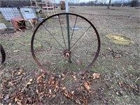 Iron Wheel 46" dia