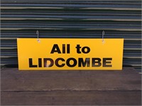 Destination Sign All To Lidcombe