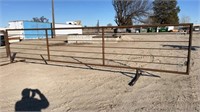 1- 24' Freestanding Panel With 12' Swing Gate