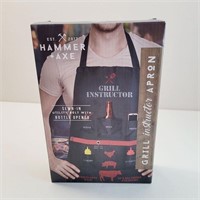 NEW Grill Instructor Apron - Hammer + Axe