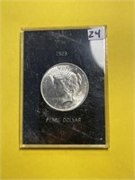 Rare MS-65+ High Grade 1923 PEACE Silver Dollar