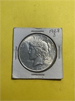 Super Rare MS63 1928-S PEACE Silver Dollar
