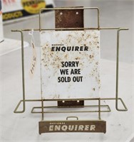 "Enquirer" Metal Coutertop Display Rack