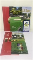 ‘93-‘94 PGA Masters Journals, Sheets & Stub