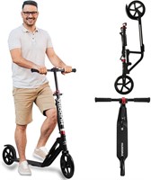 Hudora Scooter for Adults - Folding Adult Scooter