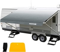 VEVOR 17 ft RV Awning, Awning Replacement Fabric