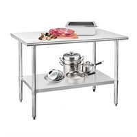 Chingoo Stainless Steel Table 24 x 48 x 34 Inches