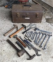 Hammer Wrench Pipe Craftsman Tool Box Lot
