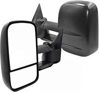 AERDM New Pair Towing Mirrors Manual Operated Tex
