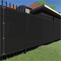 TANG Sunshades Depot Privacy Fence Screen Black 8