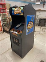 Working 1987 Taito TWIN COBRA in a BURGERTIME cab