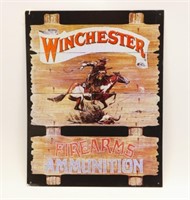 Winchester Metal Advertising Sign