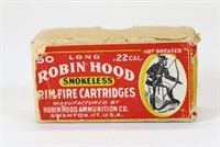 Robin Hood .22 Long Rifle Smokeless Rim Fire Cartr