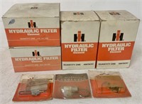 lot of 7 IH Hydraulic Filters & Condensers