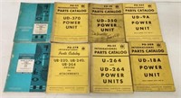 lot of 8 IH Parts Catalogs