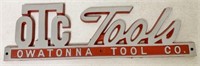 Cast Owatonna Tool Co Sign