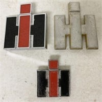 lot of 3 IH Emblems