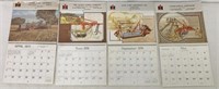 lot of 4 IH Calendars