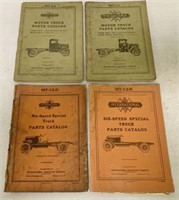 lot of 4 International Truck Parts Catalogs