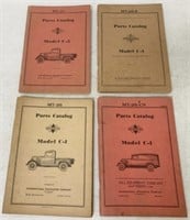 lot of 4 International Truck Parts Catalogs