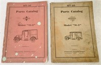 lot of 2 International Parts Catalogs