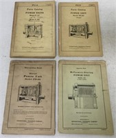 lot of 4 International Power Units Books